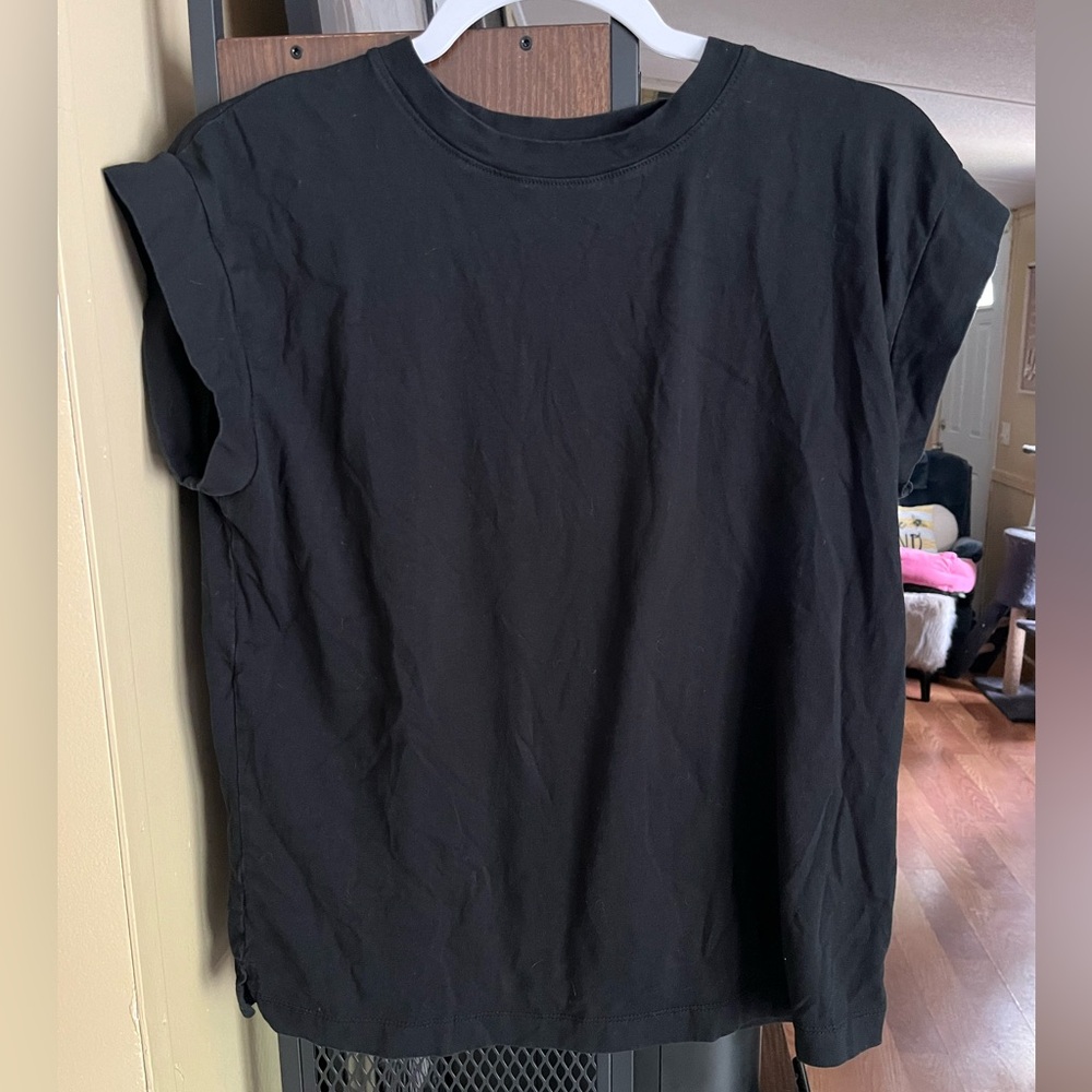 Women’s A New Day Size Small Black Sleeveless T-Shirt